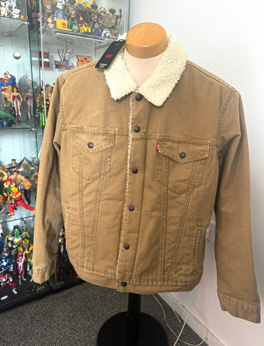 Levi premium trucker sherpa - trucker,