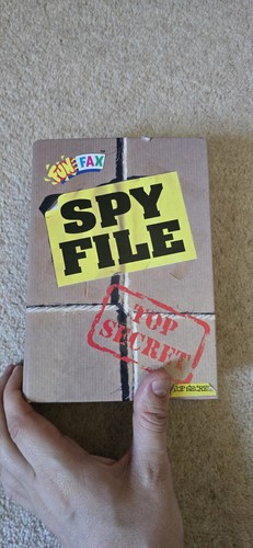 Funfax 1993 vintage spy - spy, file