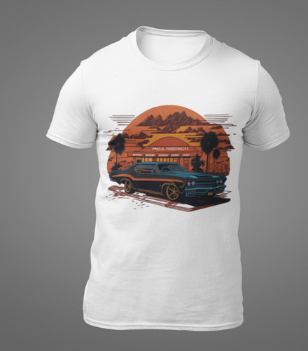 Vintage muscle car shirt - vintage,
