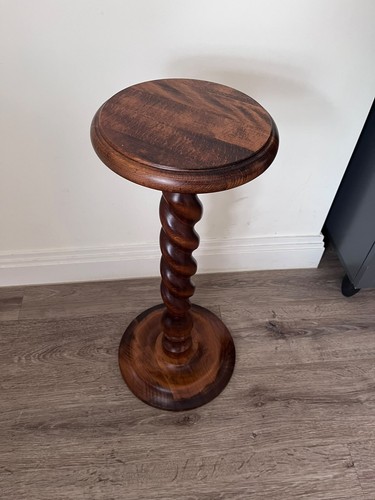Vintage barley twist pedestal - vintage,