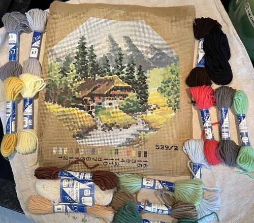 Woodland cottage tapestry - woodland,