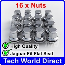 16x ALLOY WHEEL NUTS JAGUAR XF