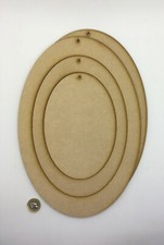 Wreath 2 x Oval Ring or BLANK