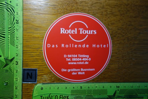 Old sticker camping caravan - sticker,