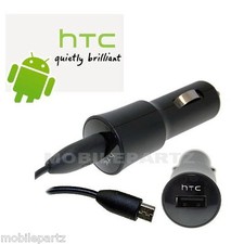 Genuine HTC CC200 Car Charger for Desire S Wildfire Legend Sensation Titan HD2