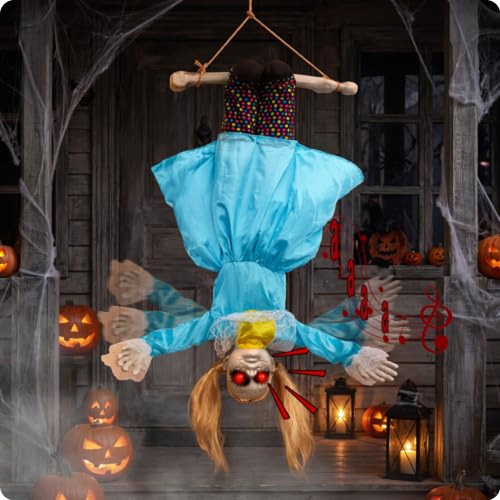 40in hanging upside down girl - upside-down,