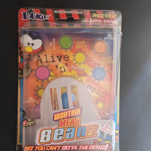 Pockos wanted mean beanz toy - wanted!,