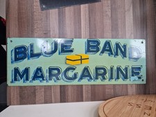 Blue Band Margarine metal sign