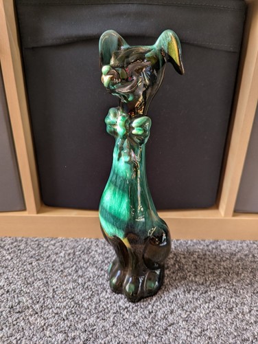 Blue mountain pottery tall bow - mountain,