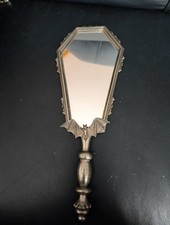 Alchemy Gothic Fatal Narcissa Hand Mirror Pewter Finish