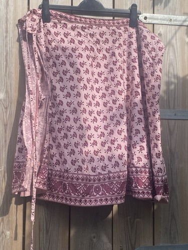 Boho indian print wrap - boho, round