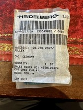 HEIDELBERG PRINTING MACHINE 00.780.2867 - PULLEY
