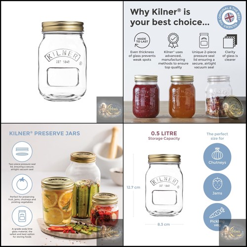 Kilner preserve jar - preserve,