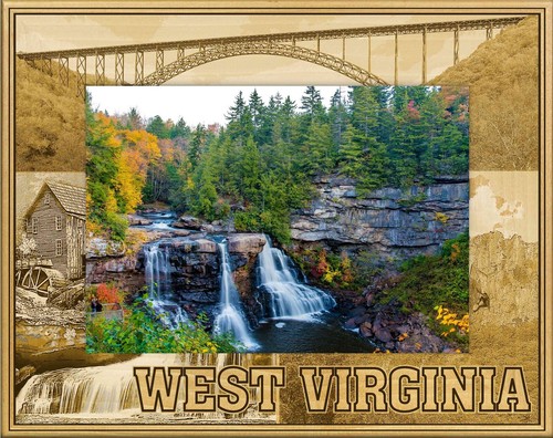 West virginia laser - laser, engraved