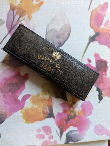 1901 maundy coin set - set, in