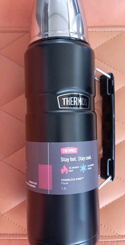 Thermos stainless king black - king,