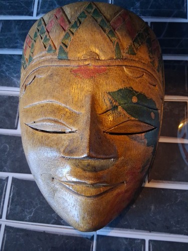 Vintage carved wooden - vintage, wall