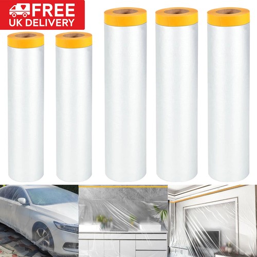 20m plastic dust sheet - 5x,