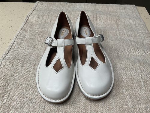 Clarks artisan white - artisan, leather