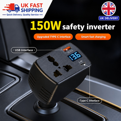 150w car power inverter 12v - power,