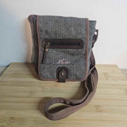 Musto 100 tweed crossbody bag - musto,