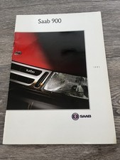 SAAB 900 Turbo 16S 900i 16 Carlsson SE Coupe Saloon Convertible Brochure 1991