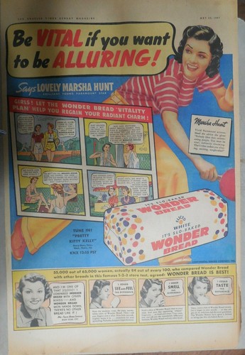 Wonder bread hollywood - wonder, ad: