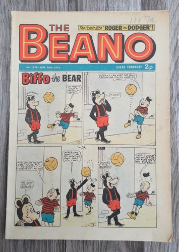 Vintage beano comic - vintage,