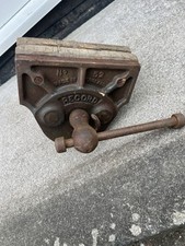 Vintage Record 52 quick release woodworking vice. Please Read Description.