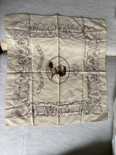 Vintage 1937 coronation silk - vintage,