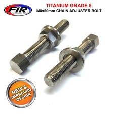 Suzuki TL1000R 98-03 Titanium Chain Adjusters Bolts Screws Nuts TLR 1000