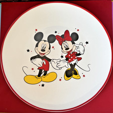 Tesco Disney Dinner Plate Mickey Mouse and  Minnie Mouse