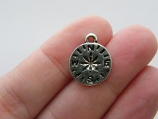 12 Compass charms antique