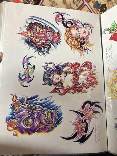 Vintage tattoo flash - tattoo,