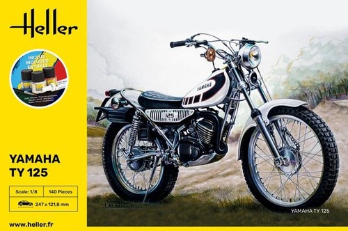 Heller yamaha 125 1 - in, 1:8