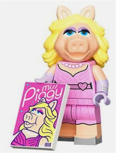 Lego miss piggy - miss, minifigure