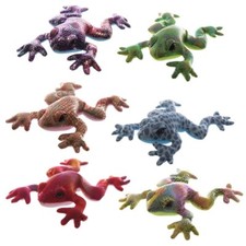 Frog Sand Animal Metallic Colour Collectable Desk Toy Fidget Stress Relief 18cm
