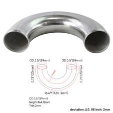 Universal 89mm 3.5" inch 180