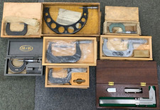 Used set of micrometers