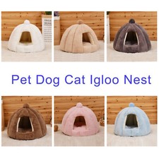 Pet Dog Cozy Cave Bed Sleeping