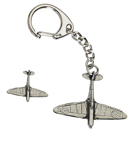 Spitfire aircraft key ring - spitfire,