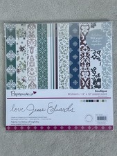 Papermania 12 x 12 BOUTIQUE Paper Pack, 30 Sheets for Card Making/ Scrapbooking