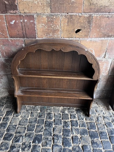 Vintage oak dresser top - top, /