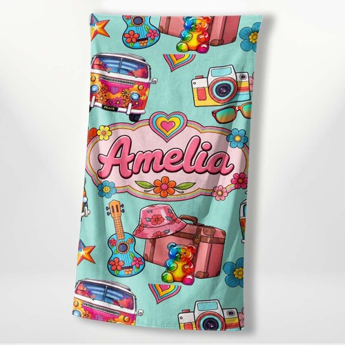 Personalised name beach - personalised,