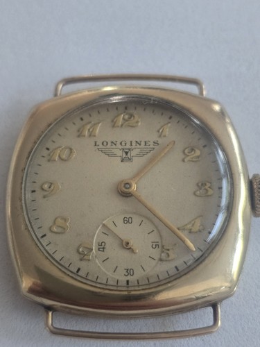 Vintage longines 9ct gold - longines,