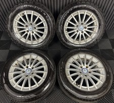 16'' GENUINE MERCEDES C CLASS W205 SILVER ALLOY WHEELS TYRES ALLOYS A2054012502