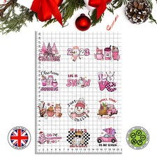 Christmas cookies pink - christmas,
