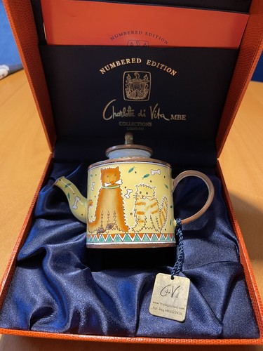 Miniature teapot charlotte di - miniature,