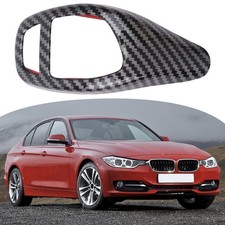 Premium Carbon Fiber Gear Shift Knob Cover for BMW F30 F20 F10 F15 F25 X3
