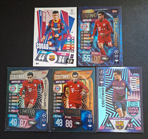 Topps match attax card - topps, 5